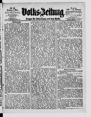 Volks-Zeitung on Mar 7, 1869