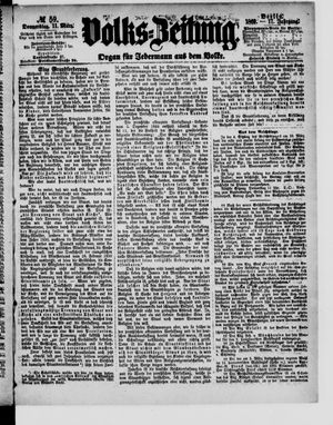 Volks-Zeitung on Mar 11, 1869