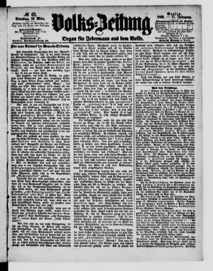 Volks-Zeitung on Mar 16, 1869