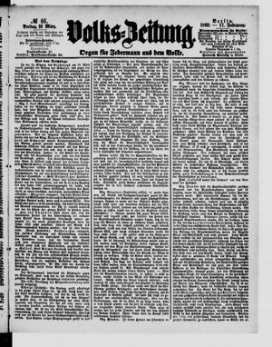 Volks-Zeitung on Mar 19, 1869