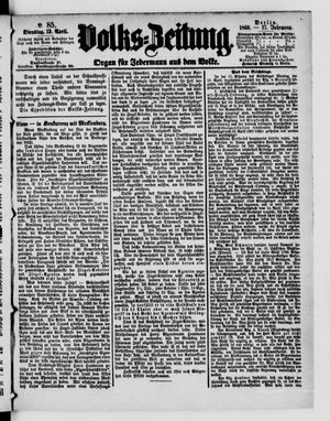 Volks-Zeitung on Apr 13, 1869