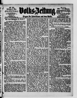 Volks-Zeitung vom 05.05.1869