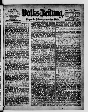 Volks-Zeitung on May 9, 1869