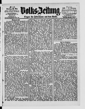 Volks-Zeitung on May 23, 1869