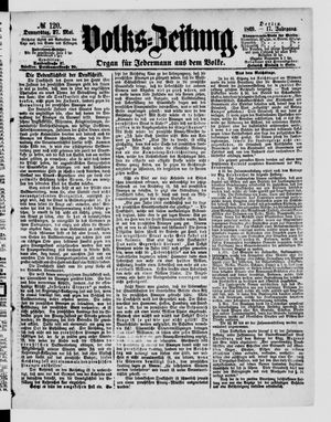Volks-Zeitung on May 27, 1869