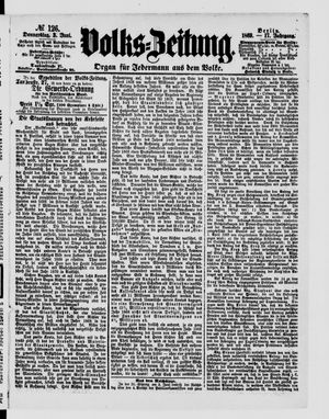 Volks-Zeitung on Jun 3, 1869