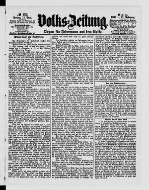 Volks-Zeitung on Jun 11, 1869