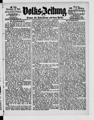 Volks-Zeitung on Jun 19, 1869