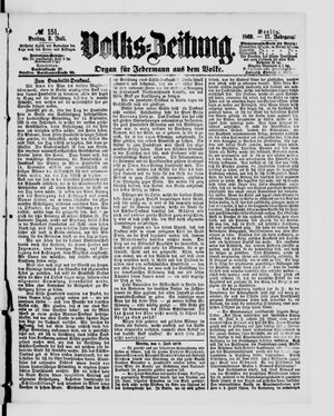 Volks-Zeitung on Jul 2, 1869