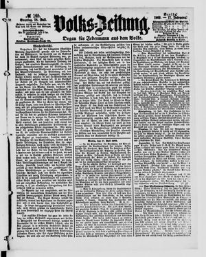 Volks-Zeitung on Jul 18, 1869