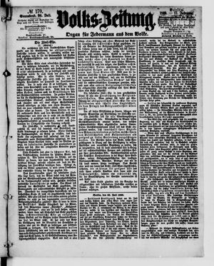 Volks-Zeitung vom 24.07.1869