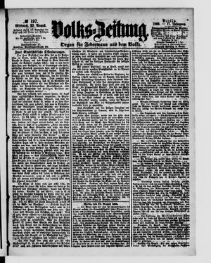 Volks-Zeitung on Aug 25, 1869