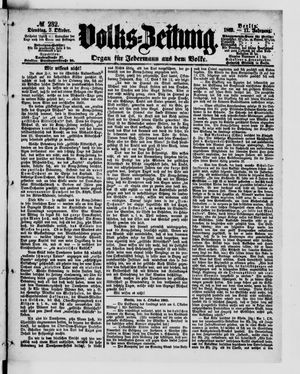 Volks-Zeitung on Oct 5, 1869
