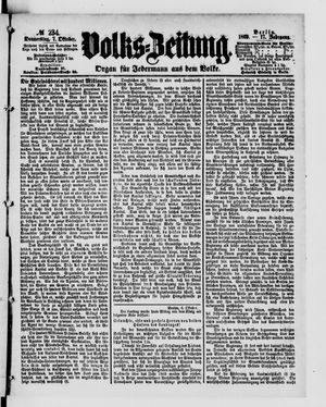 Volks-Zeitung on Oct 7, 1869