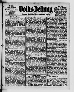 Volks-Zeitung vom 08.10.1869