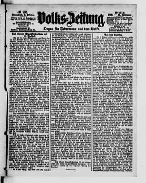 Volks-Zeitung vom 09.10.1869