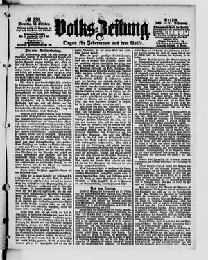 Volks-Zeitung on Oct 12, 1869