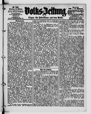 Volks-Zeitung on Oct 17, 1869