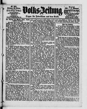 Volks-Zeitung on Oct 20, 1869