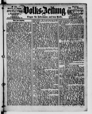 Volks-Zeitung vom 27.10.1869