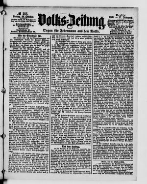 Volks-Zeitung vom 29.10.1869