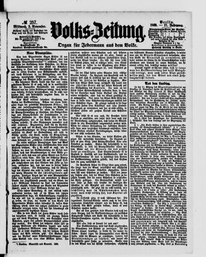 Volks-Zeitung on Nov 3, 1869