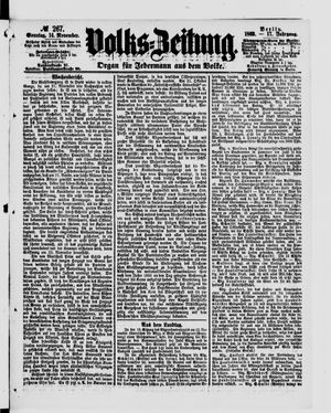 Volks-Zeitung on Nov 14, 1869