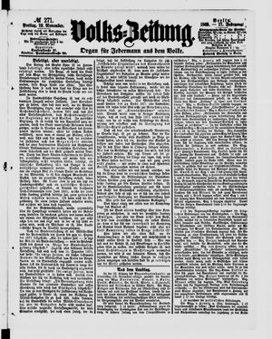 Volks-Zeitung on Nov 19, 1869