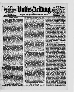 Volks-Zeitung on Dec 2, 1869