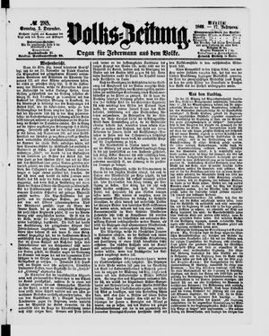 Volks-Zeitung on Dec 5, 1869