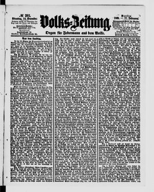 Volks-Zeitung on Dec 14, 1869