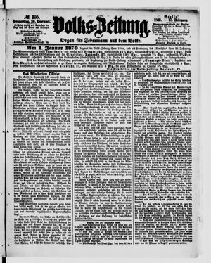 Volks-Zeitung vom 30.12.1869