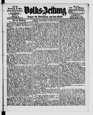 Volks-Zeitung vom 19.03.1870