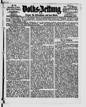 Volks-Zeitung on Apr 2, 1870