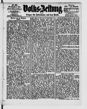 Volks-Zeitung vom 04.06.1870