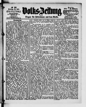 Volks-Zeitung on Jul 10, 1870