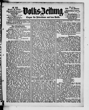 Volks-Zeitung on Oct 10, 1870