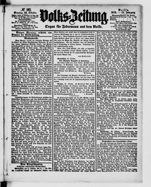 Volks-Zeitung on Oct 23, 1870