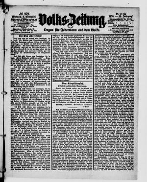 Volks-Zeitung on Nov 9, 1870