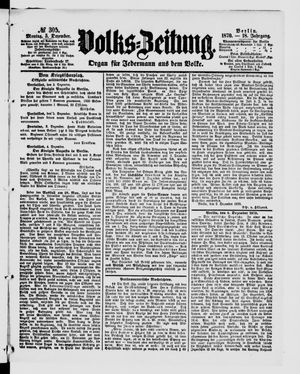 Volks-Zeitung on Dec 5, 1870