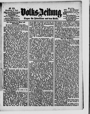 Volks-Zeitung on Jun 3, 1871