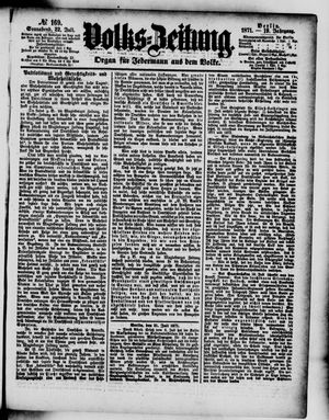 Volks-Zeitung vom 22.07.1871
