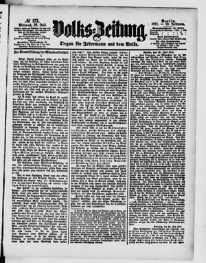 Volks-Zeitung vom 26.07.1871