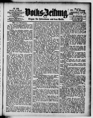 Volks-Zeitung on Aug 11, 1871
