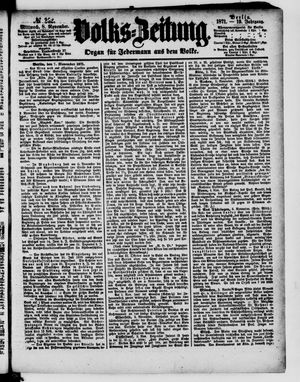 Volks-Zeitung vom 08.11.1871