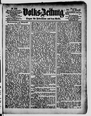 Volks-Zeitung vom 06.12.1871