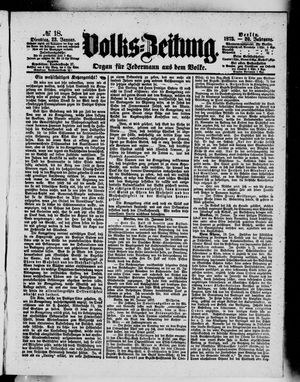 Volks-Zeitung on Jan 23, 1872