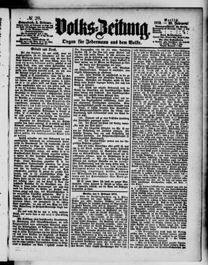 Volks-Zeitung on Feb 3, 1872