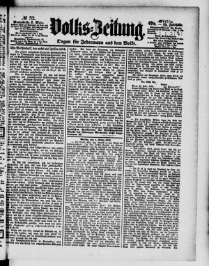 Volks-Zeitung vom 02.03.1872