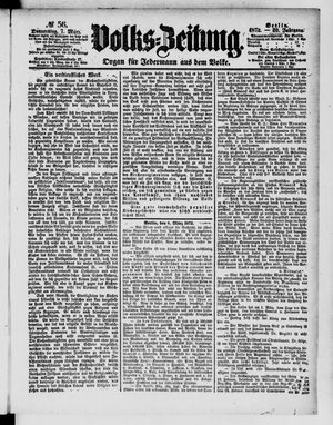 Volks-Zeitung vom 07.03.1872